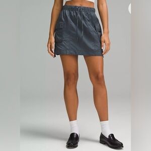 Lululemon Nylon Cargo Mini Skirt NWT $98 (S)